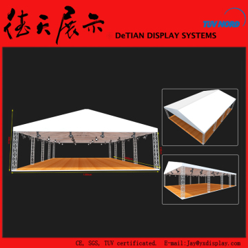 12x5x3.1m Mobile Shanghai Fashion Show Stage Equipment Runway Truss