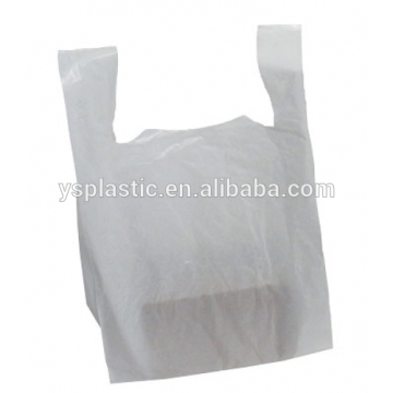 Recyclable Plastic T shirt Bags with 10 Liter Capacity