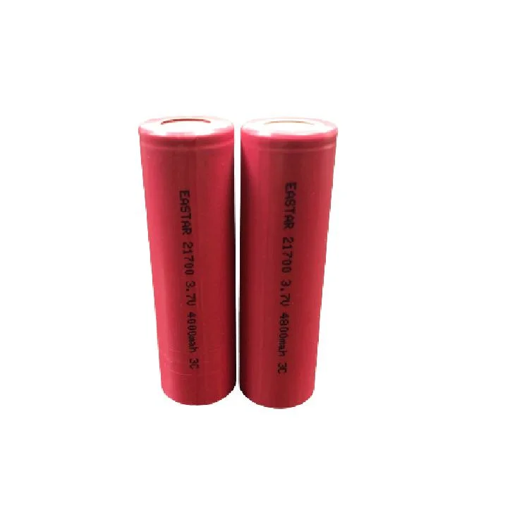 공장 가격 21700 3.7V 4800mah 5000mah 4000mah 리튬 이온 NMC 배터리 셀 리-이온 EV 인증서