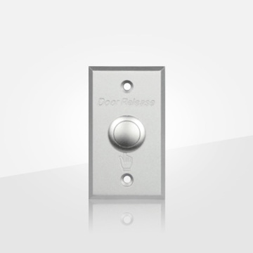 Aluminium Alloy Exit Button Has Flat Gray Button