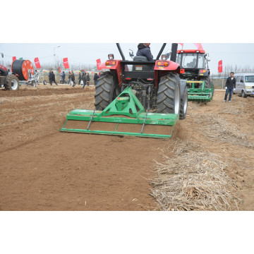 Soil tillage varying speed 3-point rotary tiller rotavator