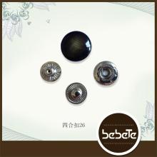 latest hot-sale custom silver metal jeans snap button