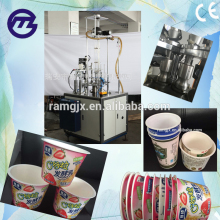 Two-roller flatten machine cup top flatten machine