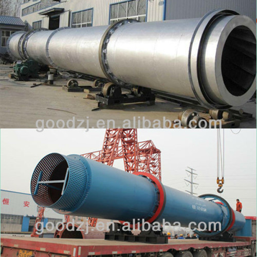 High efficiency biomass rotary drum dryer