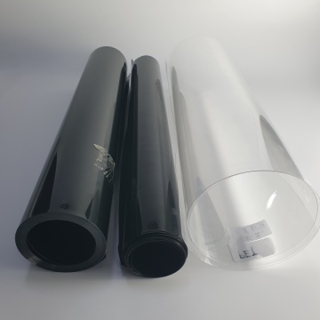 black RPET film PET sheet glossy surface