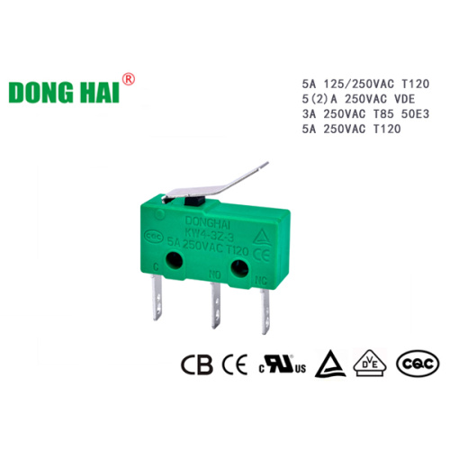 Subminiature Micro Switch ประเภทเดียว