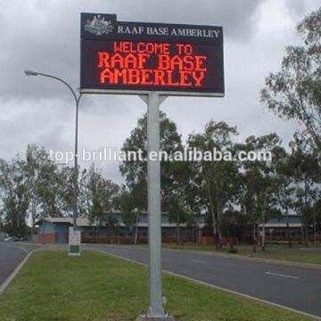 sidewalk led sign