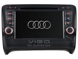 800 * 480 Pixels Audi TT Sat Nav DVD with Virtual 6 disc Me