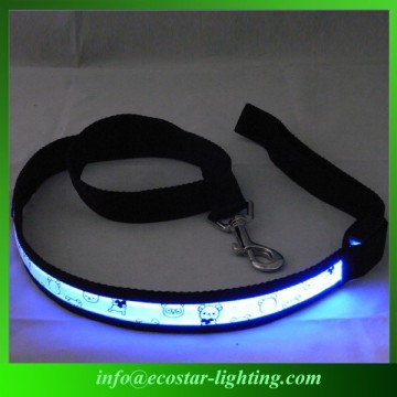 LED Light up Dog Leashes Wholesale Flashing LED Light-up Dog Leash