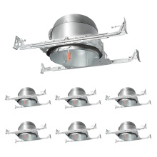 North America 6" Recessed Aluminum Housing New Construction LED Downlight Can