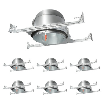 North America 6" Recessed Aluminum Housing New Construction LED Downlight Can