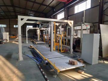 Rotary arm stretch wrapper/Rotating arm pallet wrapper