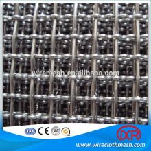 Galvanized crimped wire mesh