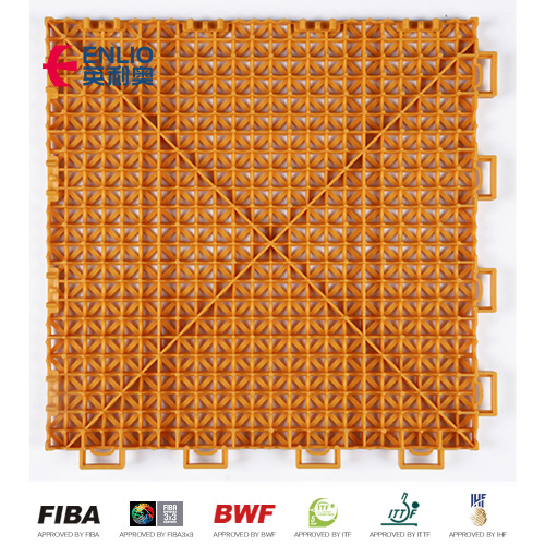 Corte de baloncesto Bádminton Garden Court Flooring Tile