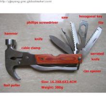 Paka Wood Handle Multi Funcation Hammer