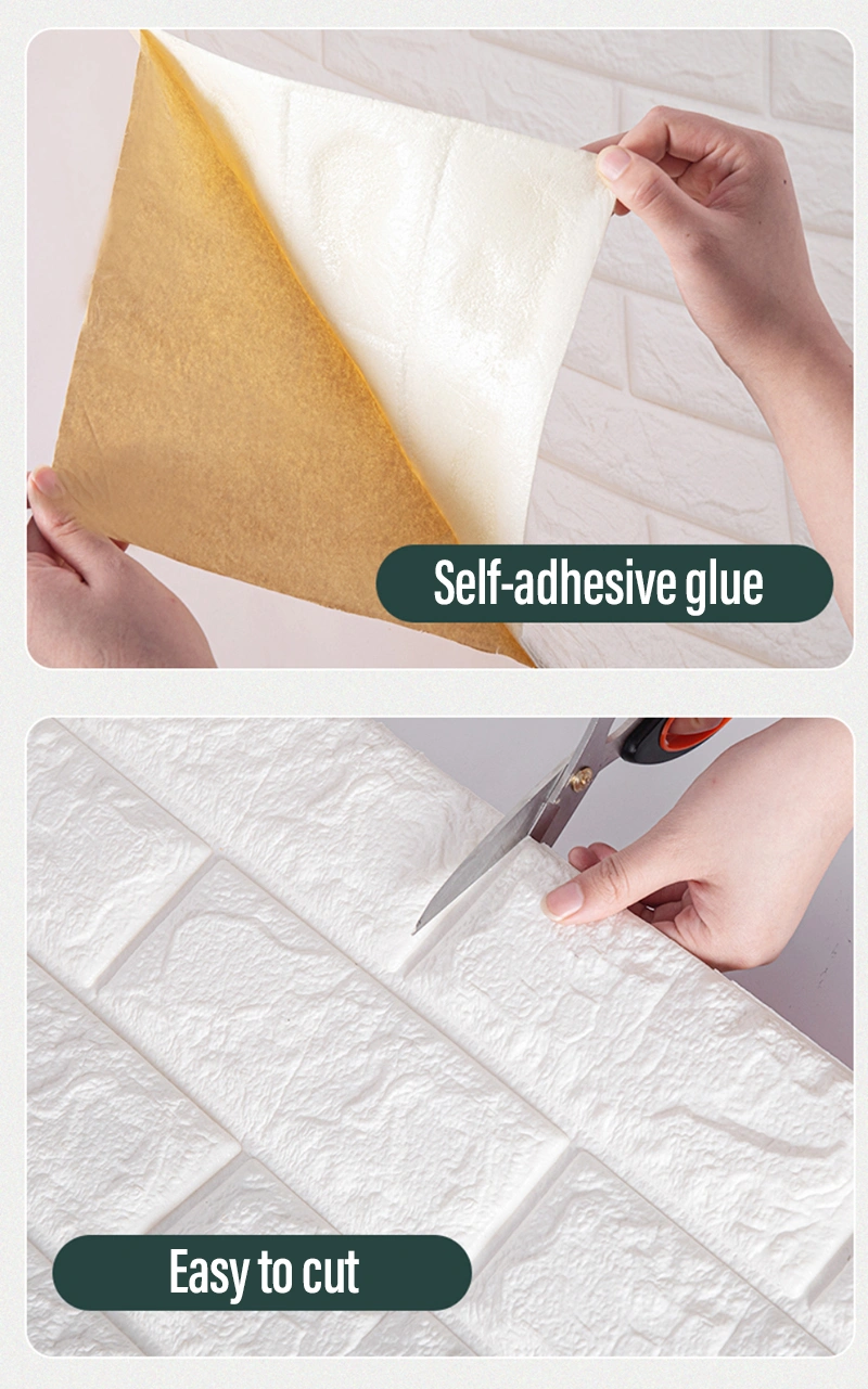 China Wholesale Moisture-Proof PVC Plain Wallpaper for Decoration