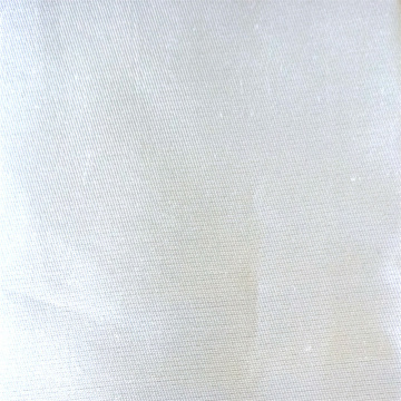 Fabrik Pure Color White Twill Mikado Satin Stoffe