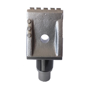 Replacement Teeth Bucket Rock Flat Teeth BFZ70 Round Shank for Bauer Machine