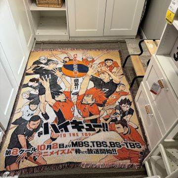 Hot Sale Personalized Anime Rugs & Cartoon Blankets