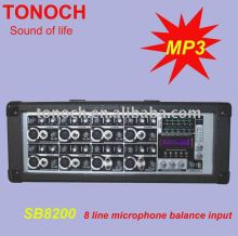 powered stereo mini electric Professional Audio Mixer