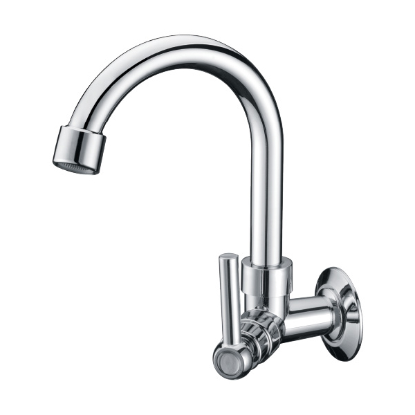 Plastic Swan Neck Basin Kitchen Mixer Tap Faucet