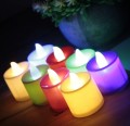 Flameless Mini Led Wax Tea Light Tealight Lilin