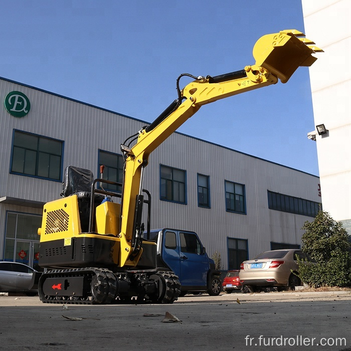 Mini pelle sur chenilles FURD pour petits travaux à vendre FWJ-900-10