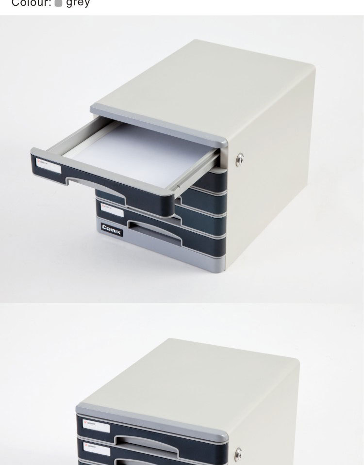 Metal Material and Office Furniture Type 5 drawer Metal Material