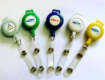 Round Retractable Badge Reels With BSCI