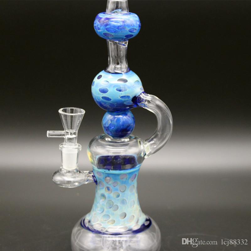 Bong!New Multi colour Glass Water Pipes Fab Egg with Matrix Perc 14.5mm Female Joint Oil Rigs Glass Bongs