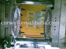 Fork injection mould