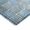 Baldosas de piscina de vidrio azul mosaico grande