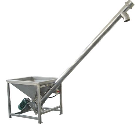 Stainless Steel Flexible Small Screw Auger Conveyor For Milk Powder