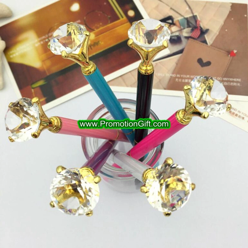 Promotion Jewel Gemstone Metal Gift Ball Point Pen