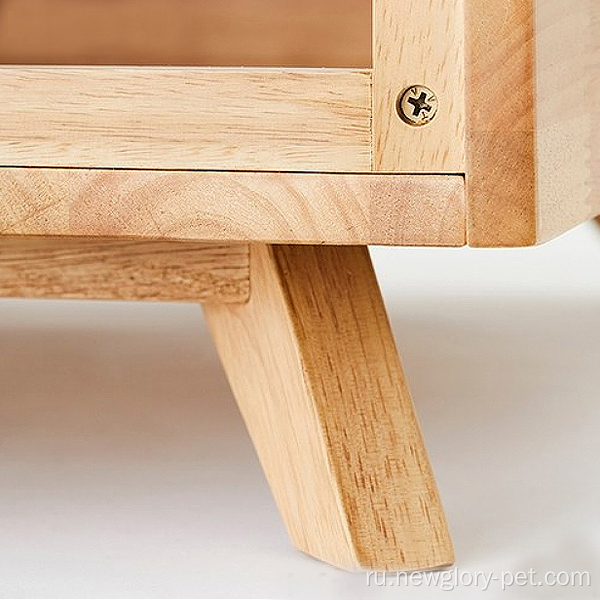 Высококачественная прочная мебель для собак древесины