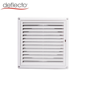 Plastic Louver Vent Dryer Vent Cover with Mesh
