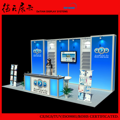 Personality Easy Disassembly Shanghai Exhibition Panel Display Booth