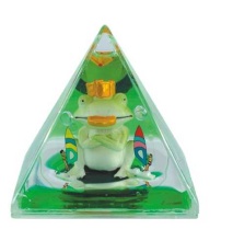 Pyramid Shape Acrylic Paperweight,Acrylic Pen Holder
