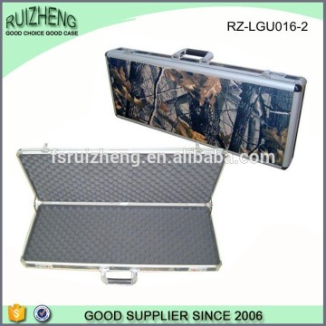 Long egg form aluminum rifle gun case rifle case