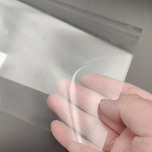 lembar kaku PVC transparan 0,05 0,1 mm