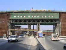 prefabricated steel truss bridge