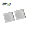 5050 SMD LED 450 nm bangos ilgio pieniškas objektyvas