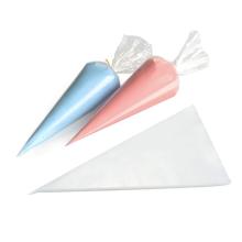 High-Quality PE Material Transparent Disposable Pastry Bags for Cakes, Chocolates, and Biscuits