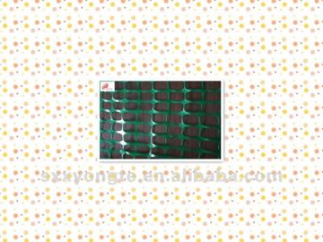 green plastic hdpe safety fence