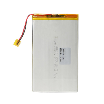 超薄型3080135 3.7V 4000mAh Liポリマーバッテリー