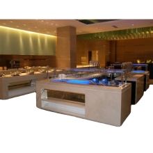 Commercial Kitchen Project Design with Buffet Equipment Installation