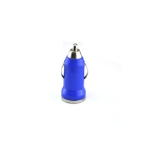 Dark Blue Mini Bullet Shape Car Charger For iPhone