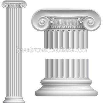 Hot sale cantera marble stone roman column