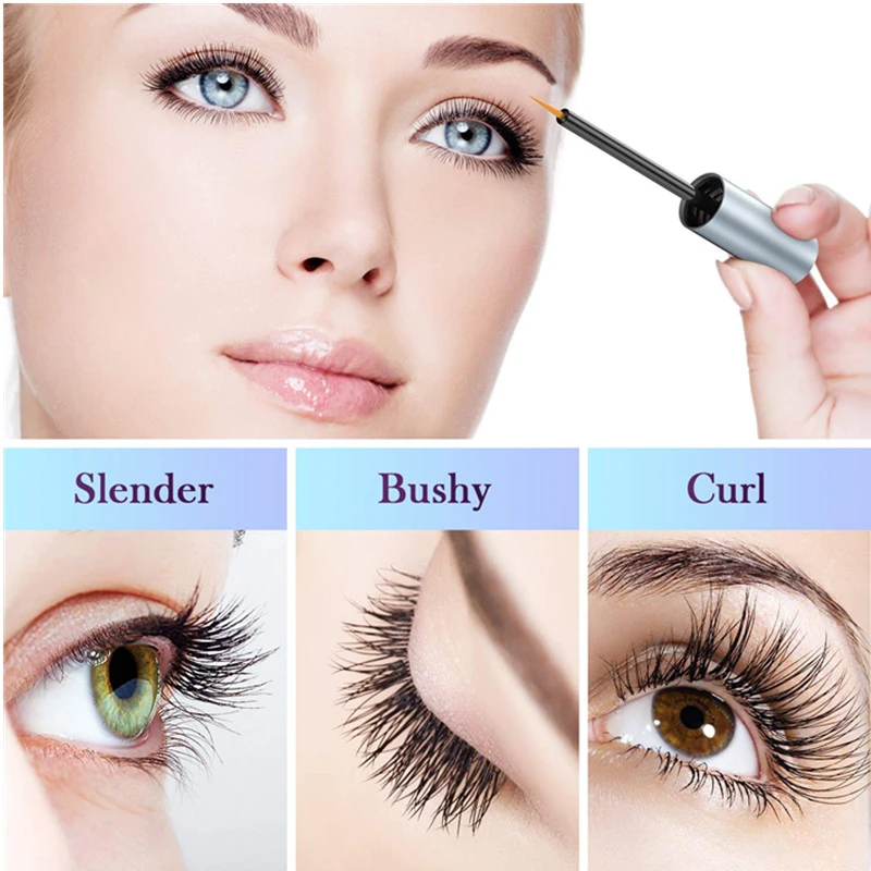 OEM Custom Eyelash Rapid Growth Serum Eyelash Enhancer Eye Lash Treatment