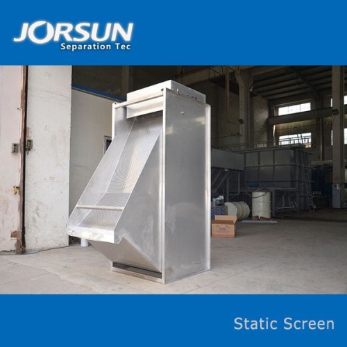 self-cleaning static sieve manufacturer